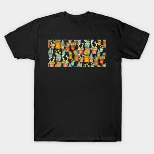 cactus pattern_ watercolor T-Shirt